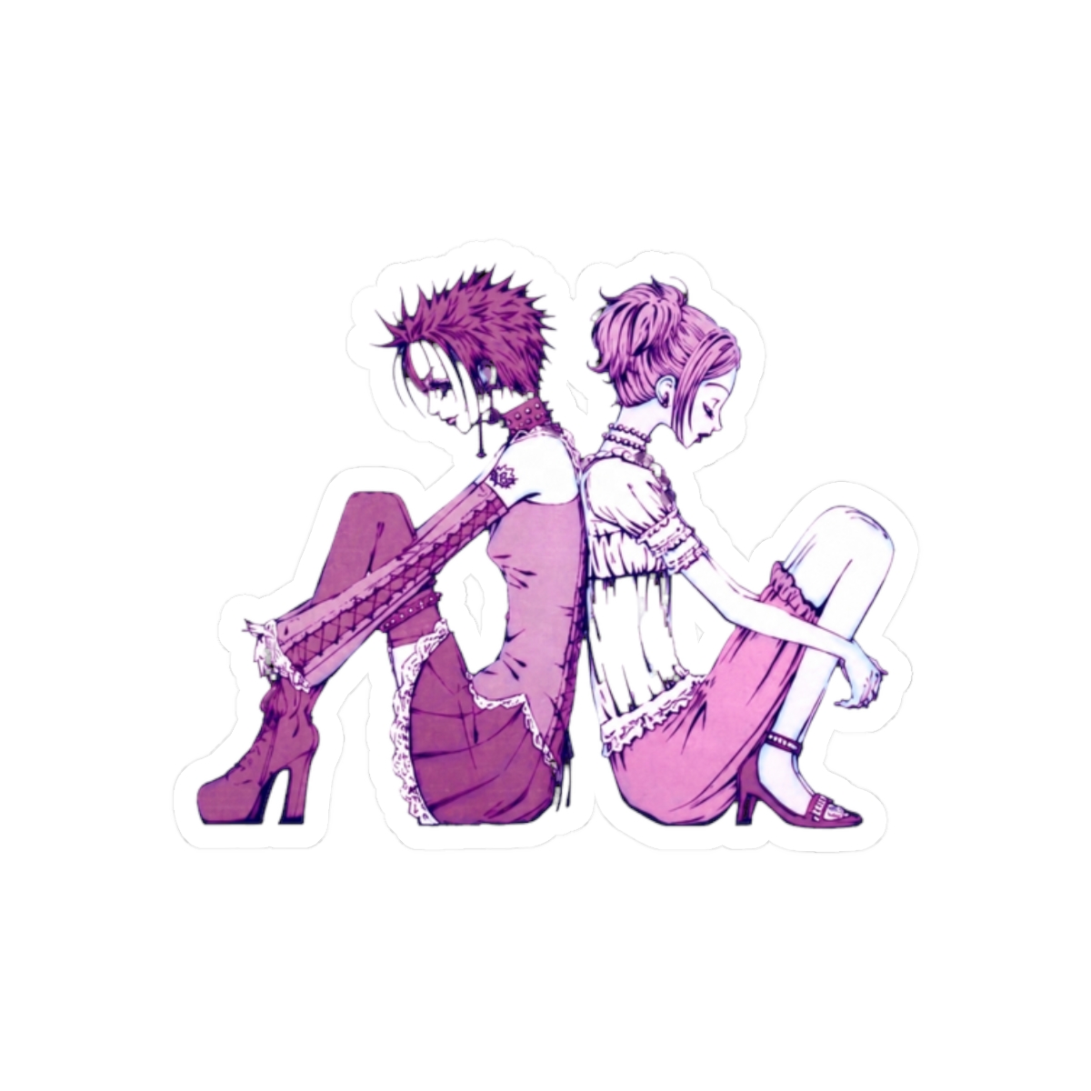 nana and nana sitting back to back - alternate angle 3, merchandise