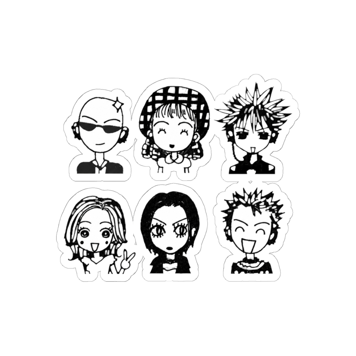 Artistic Stickers Print - alternate angle 1, merchandise