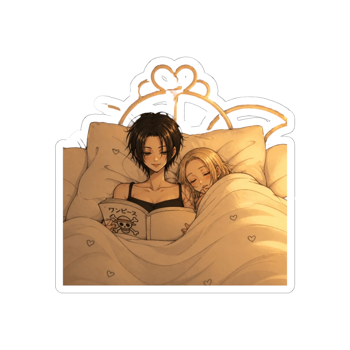 Hachi and Nana Vinyl Sticker | Cute Decal for Everyday Style