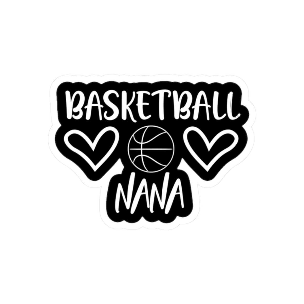 Basketball Nana Sticker - alternate angle 3, merchandise