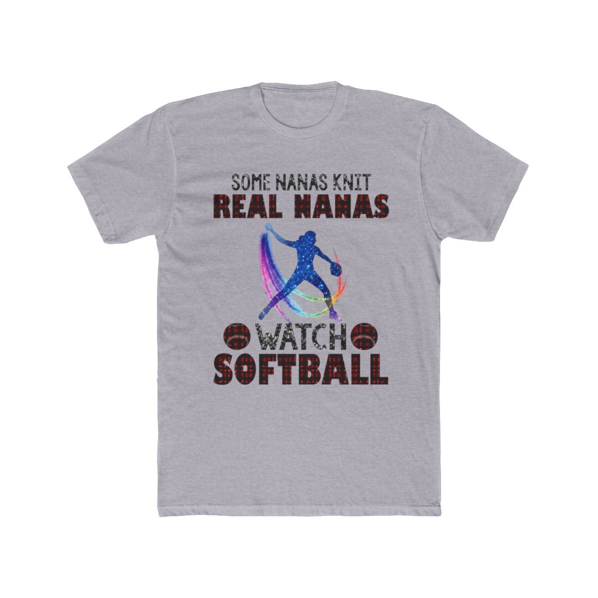Some Nanas Knit Real Nanas Watch Softball Funny