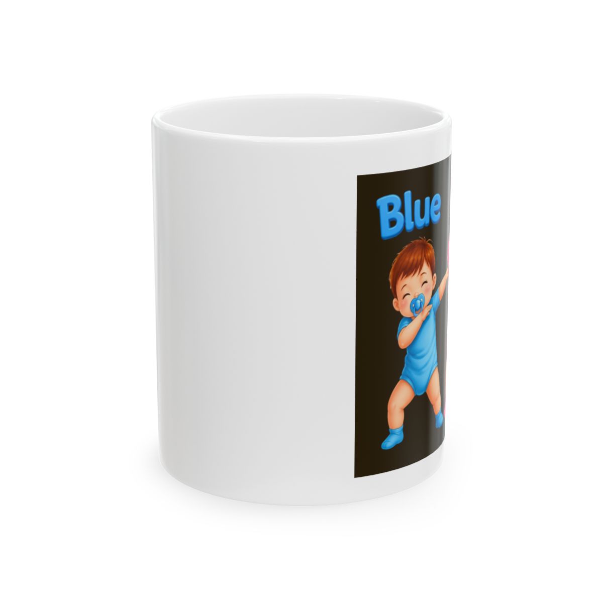 Pink Or Blue Nana Loves You Baby Gender Reveal Par - alternate angle 1, merchandise
