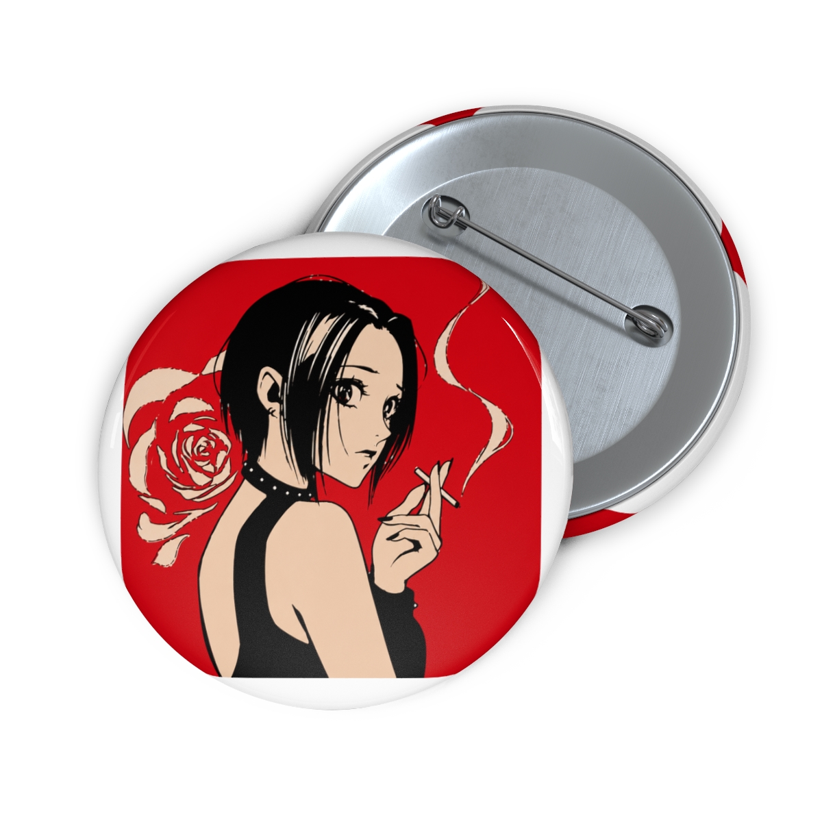 NANA Osaki Komatsu Anime Manga 1.2" Enamel Pin Badge by Pinstant - alternate angle 1, merchandise