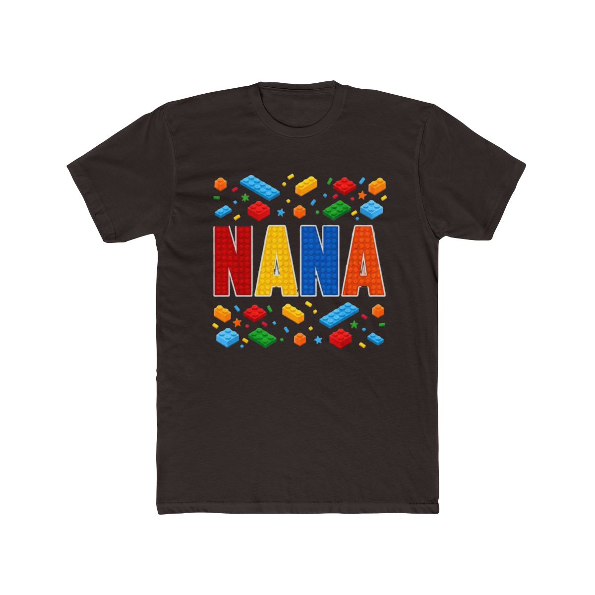 Nana - Brick Builder Block Building Grandma T Shirt - alternate angle 2, merchandise