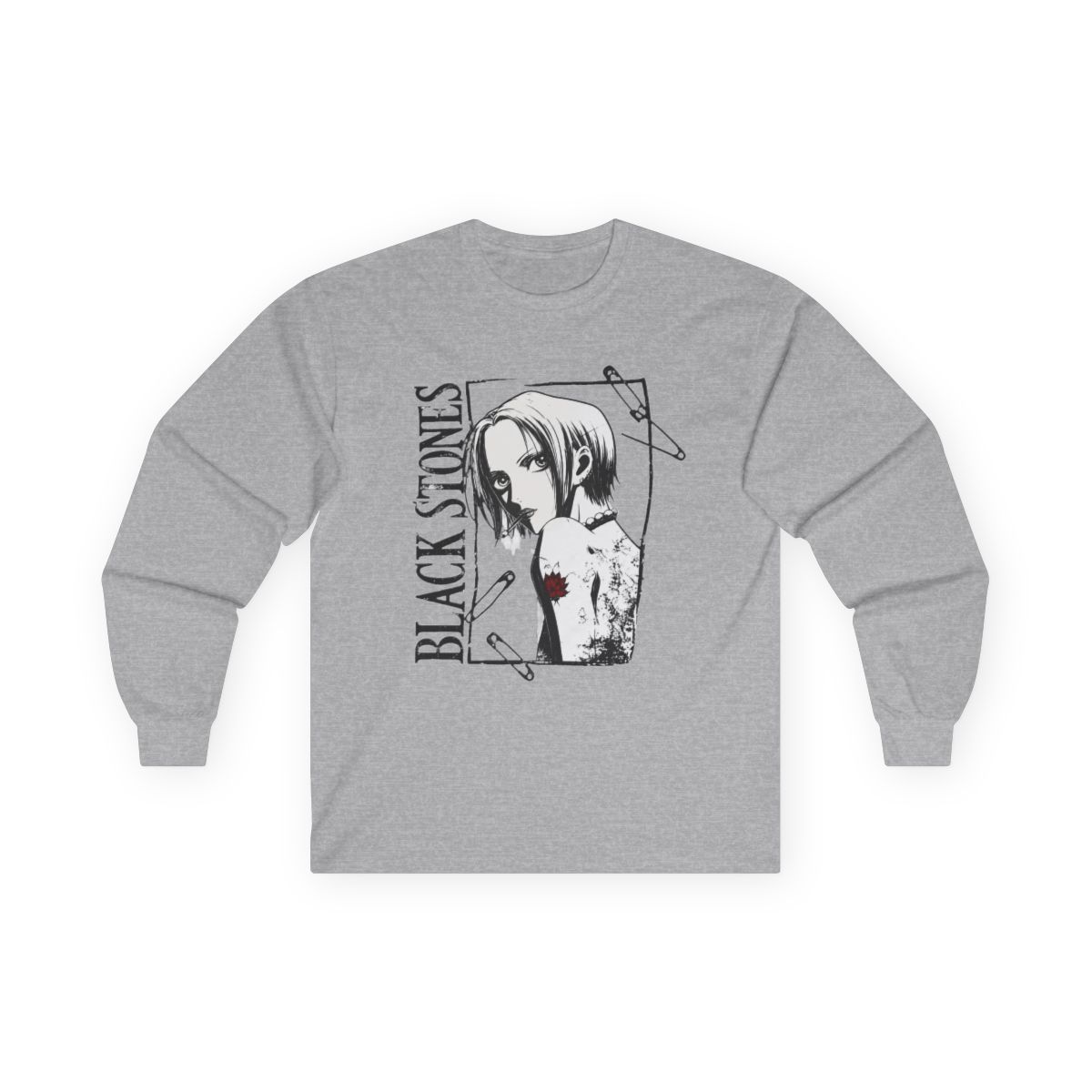 Nana Black Stones Girls Twofer Long-Sleeve Top Plus Size - Official Hoodies merchandise