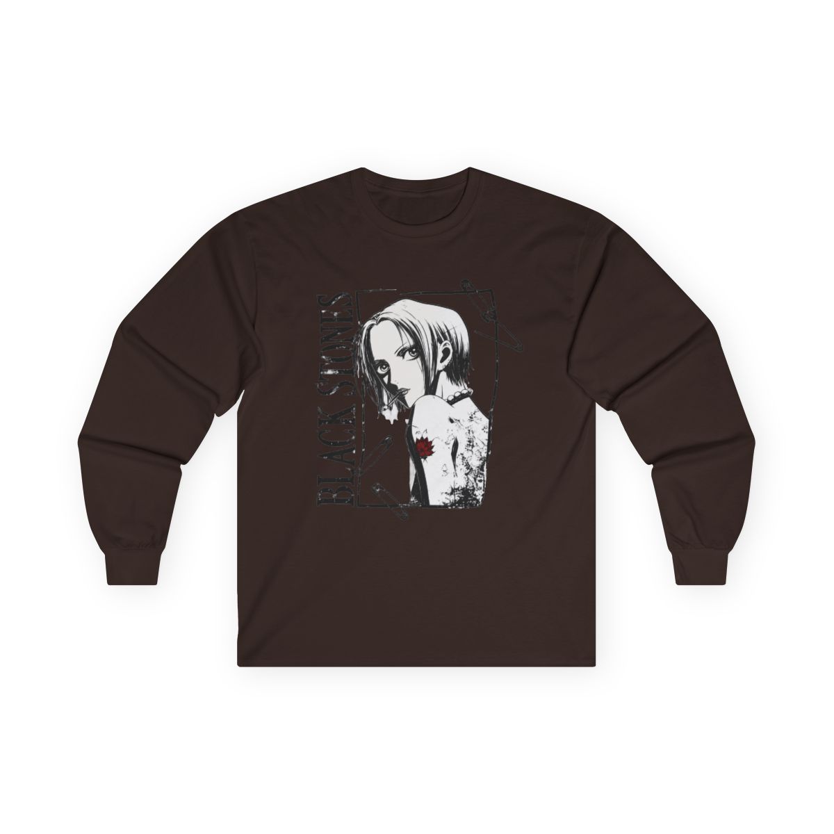 Nana Black Stones Girls Twofer Long-Sleeve Top Plus Size - alternate angle 4, merchandise