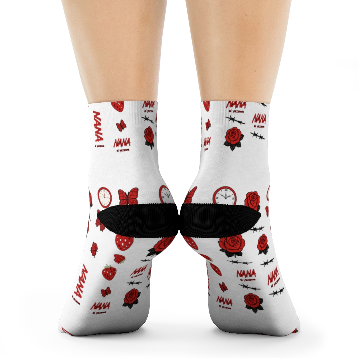 Nana Osaki & Komatsu Crew Socks 2 Pair - alternate angle 1, merchandise