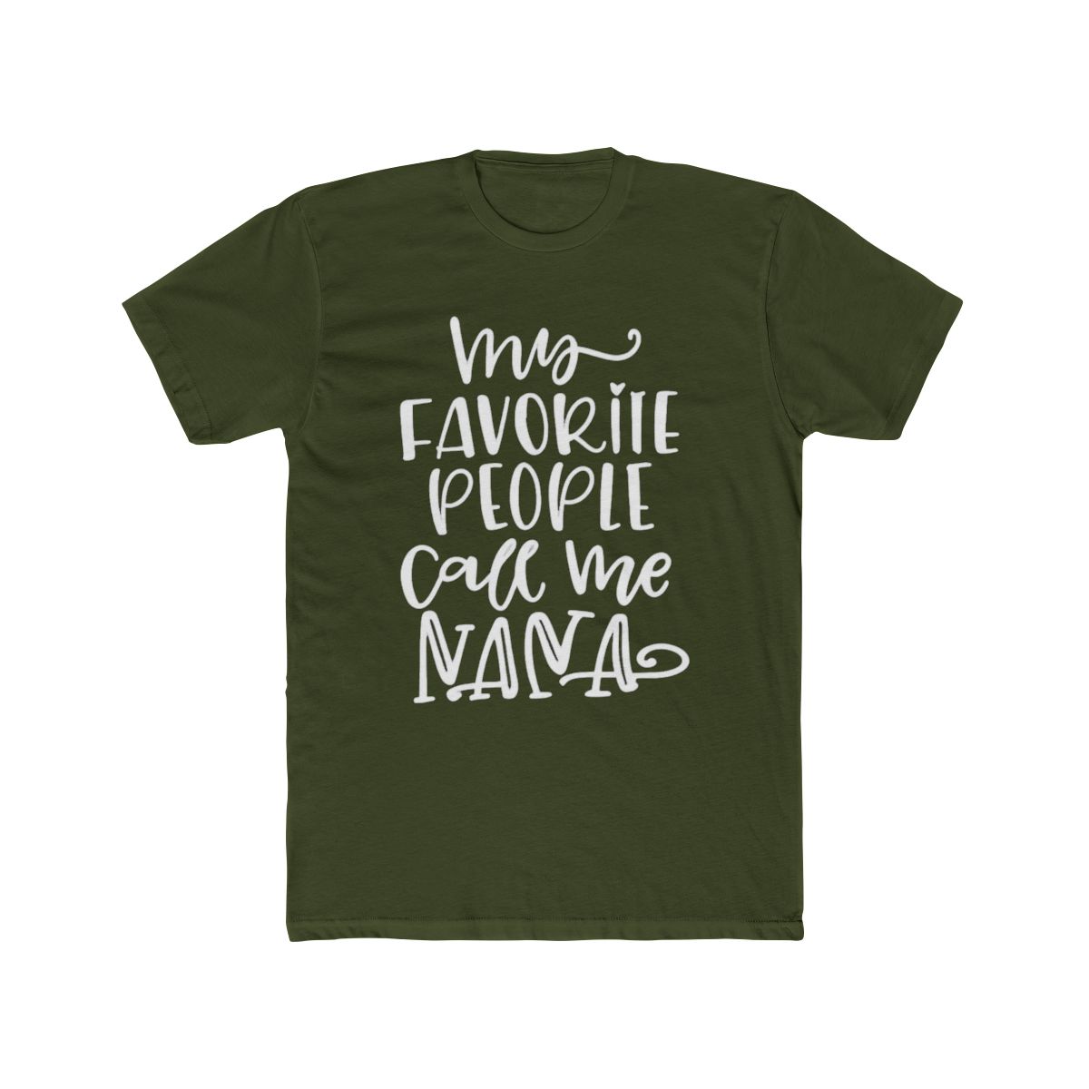 My Favorite People Call Me Nana T Shirts for Women Grandma Graphic Tee - alternate angle 5, merchandise