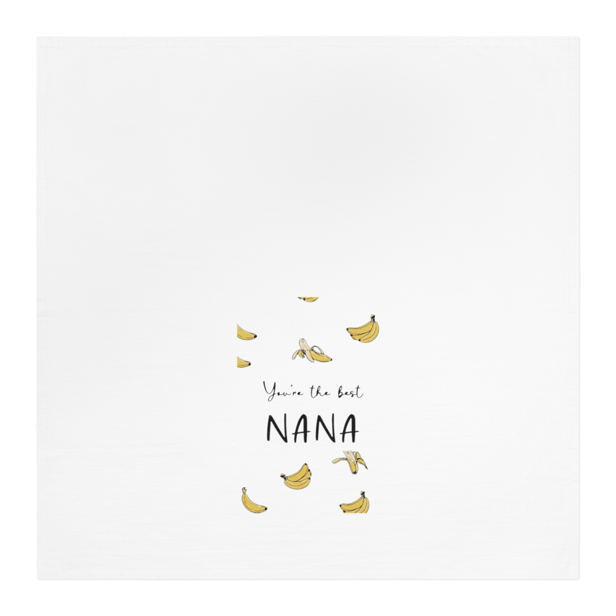 Nana Gifts Banana Kitchen Towels, Nana Gifts from Grandkids Dish Towel Dishcloth, Grandma Gift for Mothers Day Decorative Absorbent Hand Tea Towels Decor 16x24 Inches