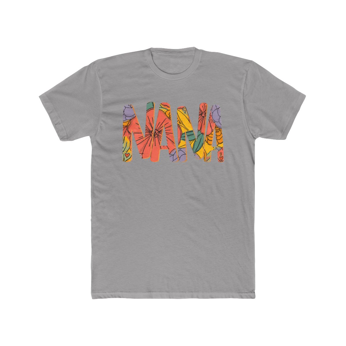Floral Nana with Hearts - Official T-Shirts merchandise