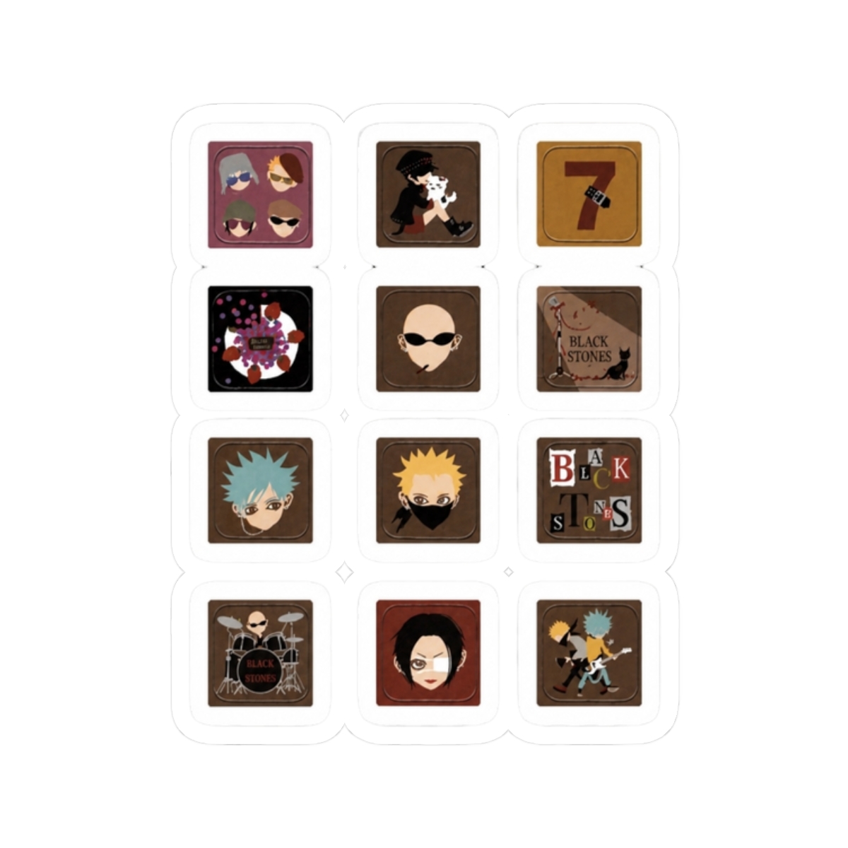 Nana Sticker Pack - alternate angle 3, merchandise