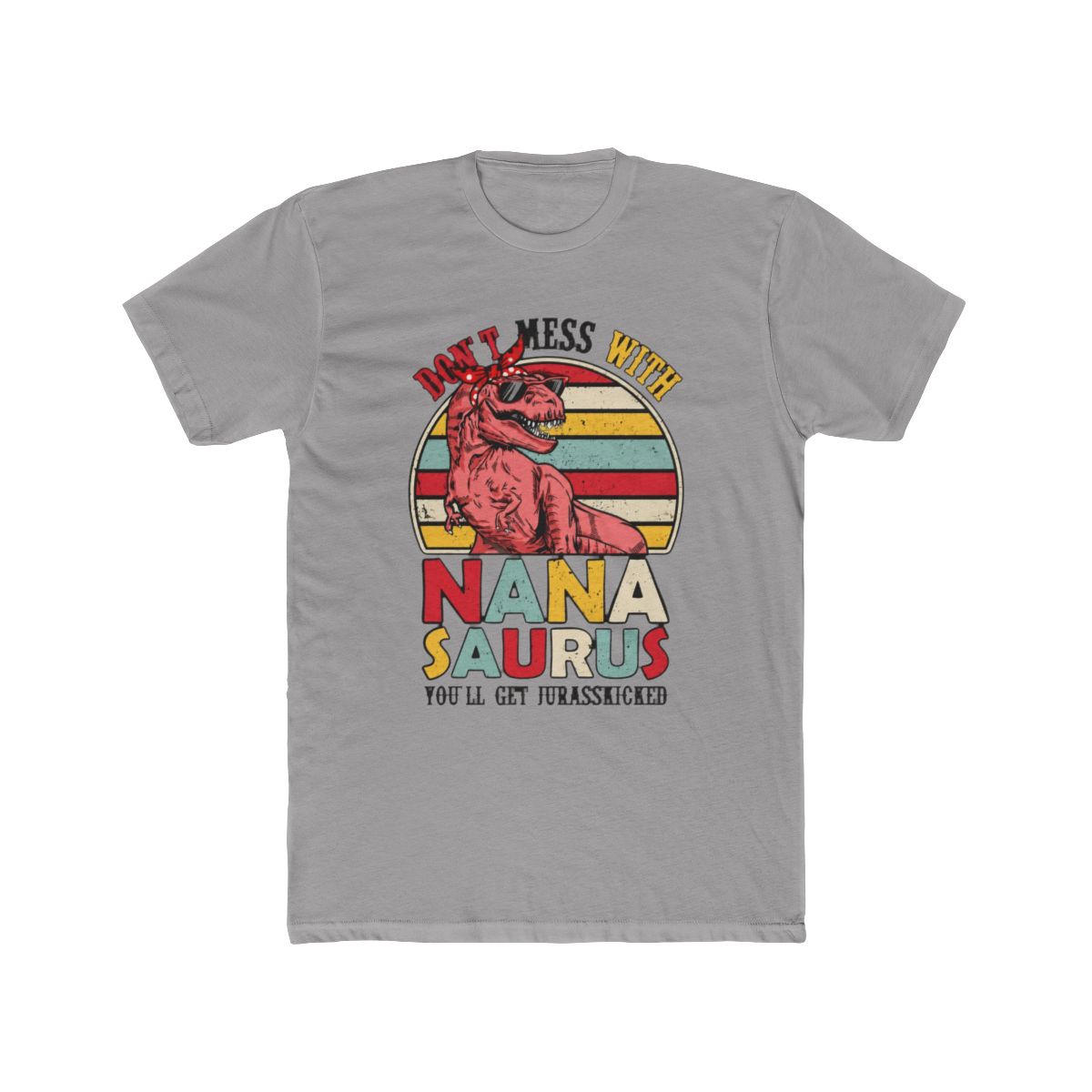 Grandma Saurus Shirt - Grandma Dinosaur Tee - Grandma T Rex Shirt - Nana Saurus - Granny Shirt - Grammy Tee - Grandma Birthday - Mothers Day T Shirt - alternate angle 2, merchandise