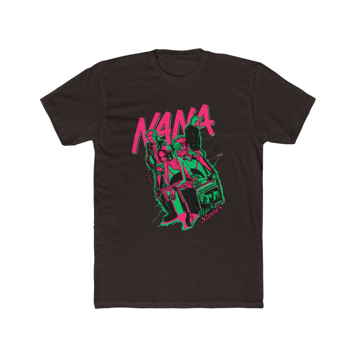 Nana Anime Tee, Nana Osaki Shirt, Manga Tshirt, Anime Merchandise, Cotton - alternate angle 3, merchandise