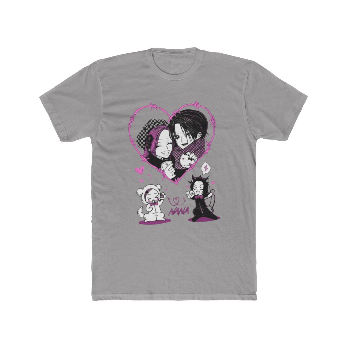 Nana Anime Merch Nana Osaki Manga Ai Yazawa Shojo T Shirt up to 5XL - alternate angle 2, merchandise