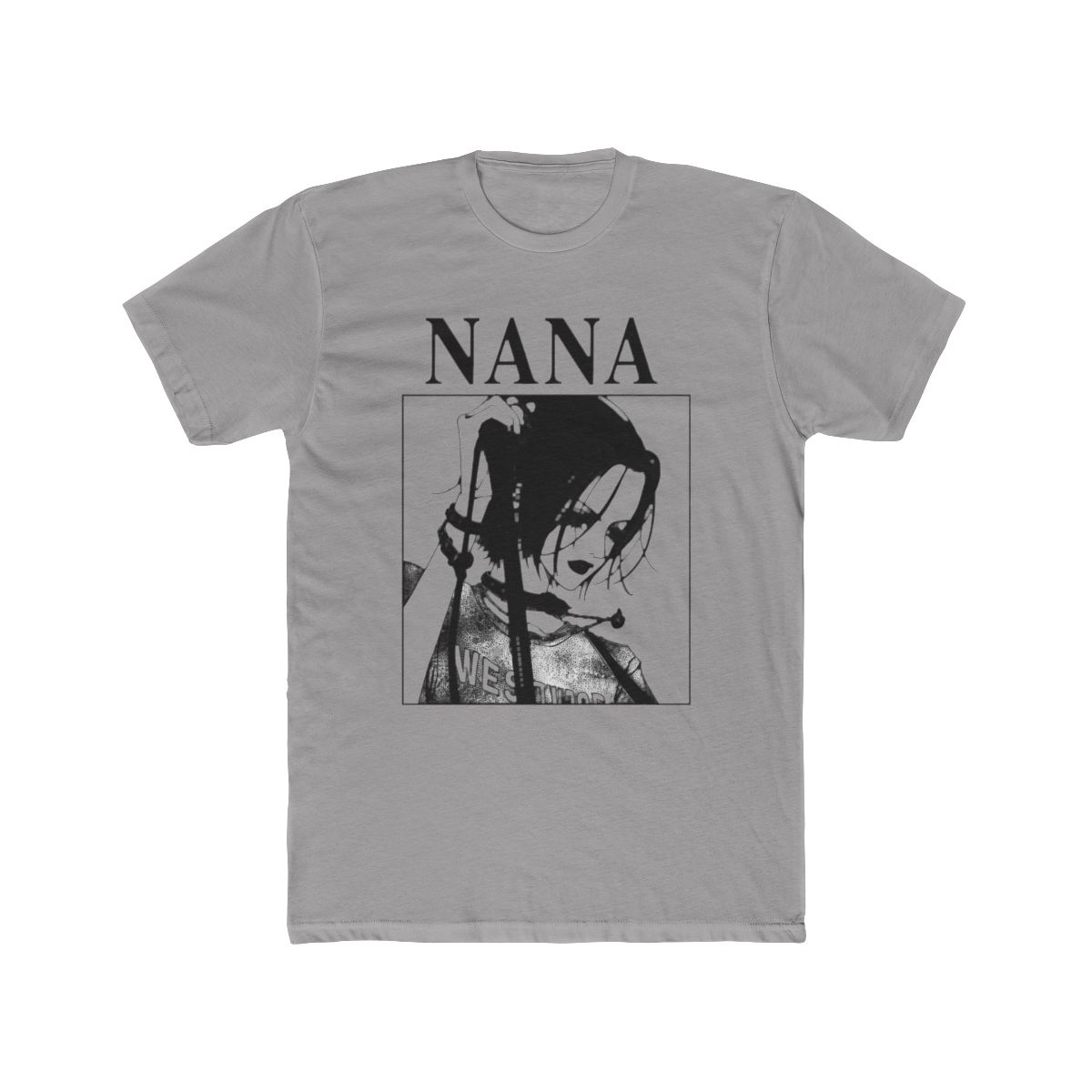 Anime NANA Washed Vintage T Shirt Merch Casual Short Sleeved T Shirt TShirt - Official T-Shirts merchandise
