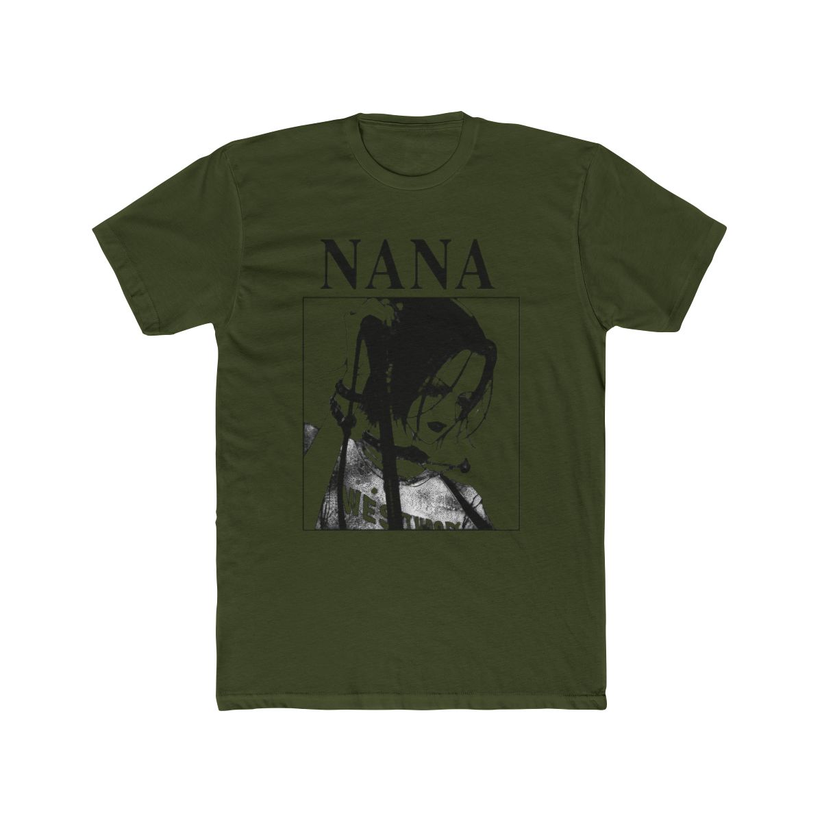 Anime NANA Washed Vintage T Shirt Merch Casual Short Sleeved T Shirt TShirt - alternate angle 5, merchandise