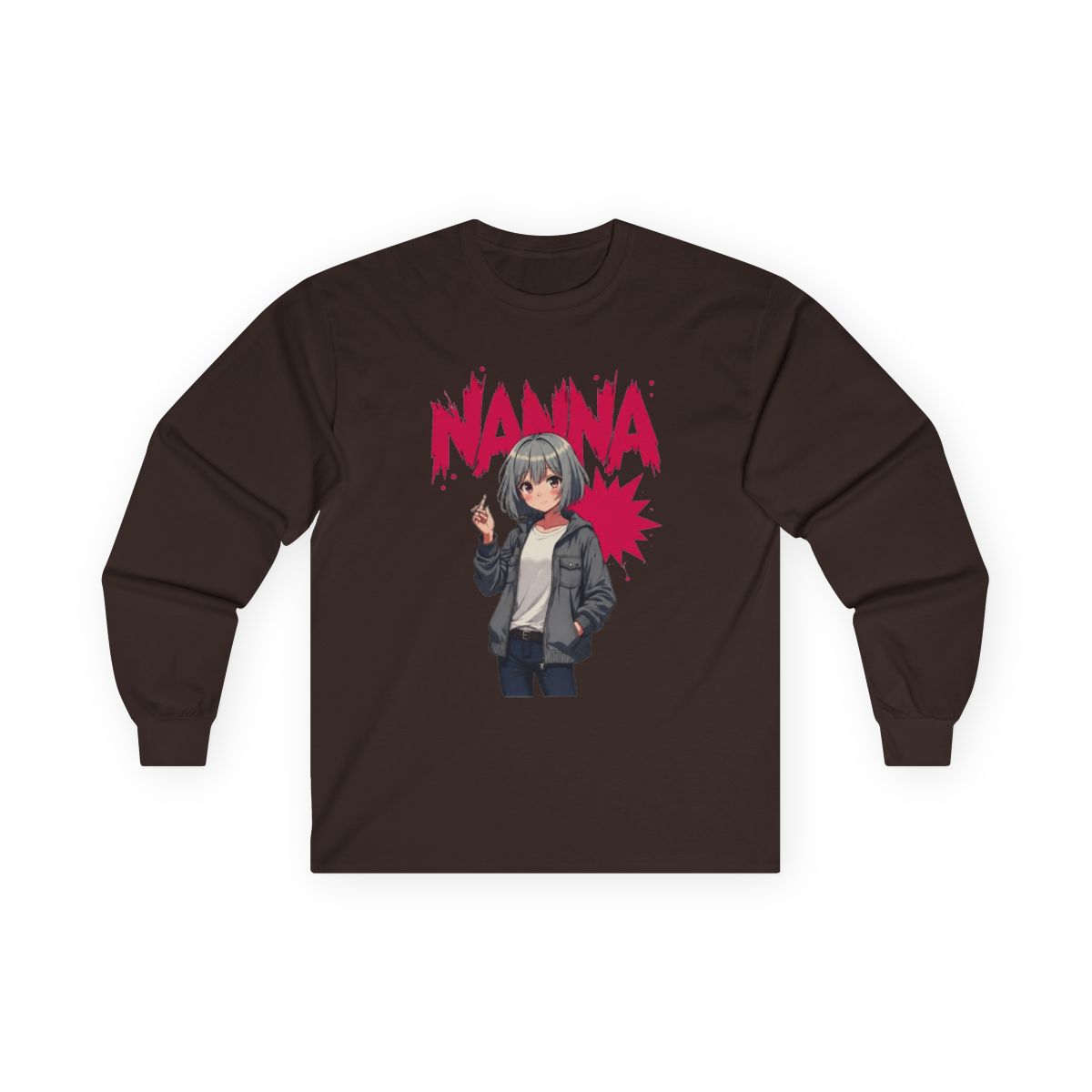 Nana Anime Merch Nana Anime Long-Sleeve Long Sleeve Nana Osaki Manga - alternate angle 4, merchandise